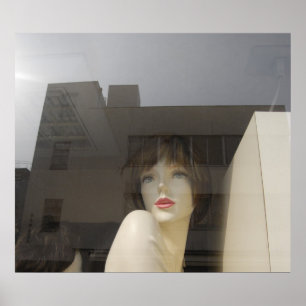 Póster Reflexões glamoroso