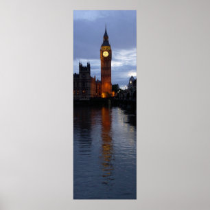 Póster Reflexões na torre de Tamisa - de Elizabeth -