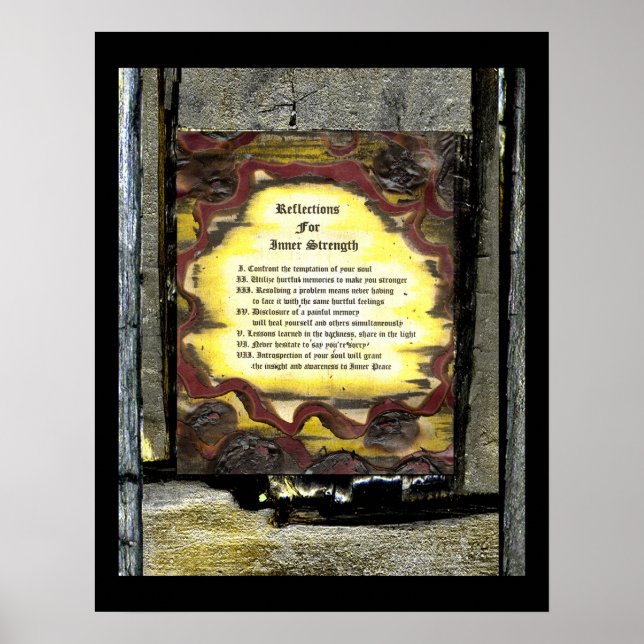 Póster Reflexões Para A Resistência Interna (Frente)