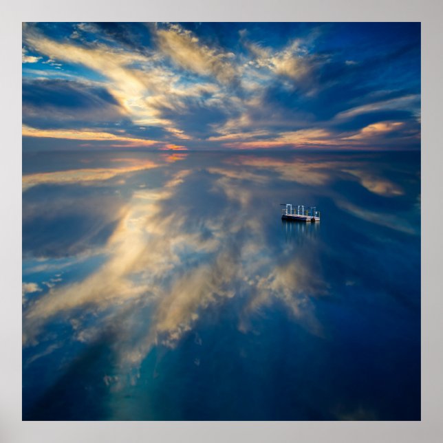 Poster Reflexões sobre a água (Frente)