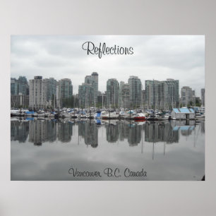 Póster Reflexões - Vancouver, B.C.