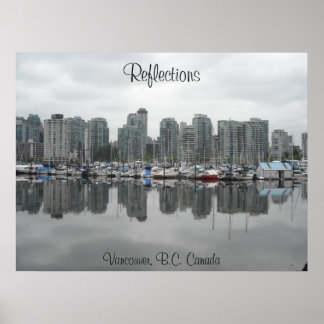 Póster Reflexões - Vancouver, B.C.