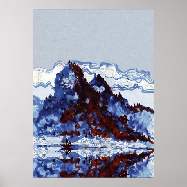 Póster Reflexos chineses (Frente)