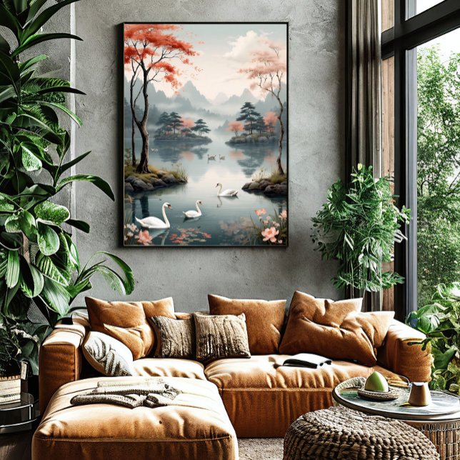 Poster Reflexos de Serenidade (Criador carregado)