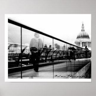 Póster Reflexos em Londres [Impressão de Arte]