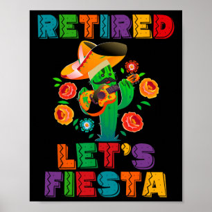 Poster Reforma do mexicano, Vamos Fiesta, Cinco De Retira