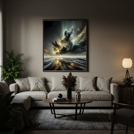 Poster Refúgio Entre Estrelas e Tempestades