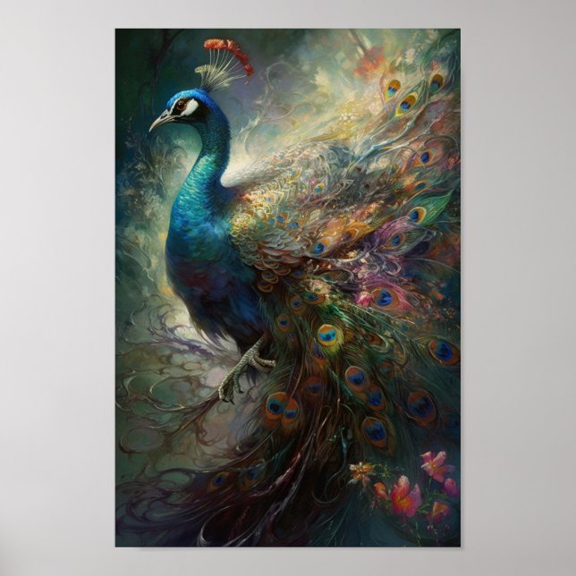 Poster Regal Beauty Peacock (Frente)