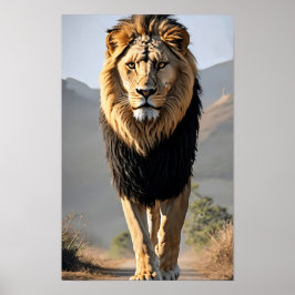Poster Regal Lion: Rei da Savana