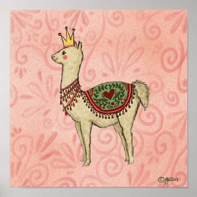 Poster Regal Little Llama (Frente)