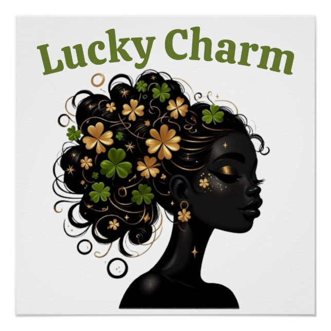 Póster Regal Shamrock Majestade: Charm Sortudo (Frente)