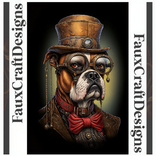 Poster Régal Steampunk Boxer Direto 117