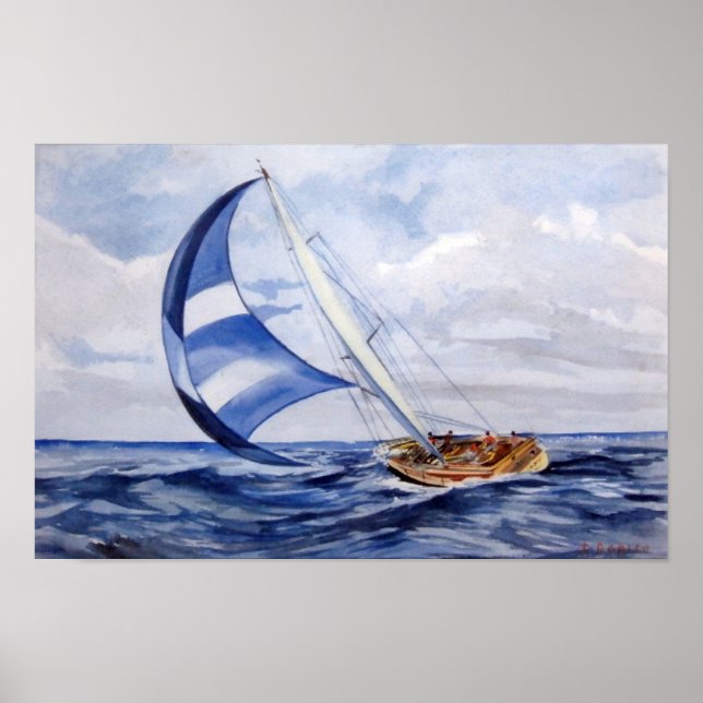 Póster Regata/Regatta (Frente)