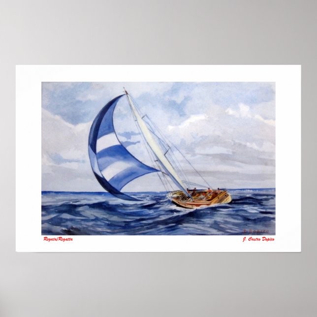Poster Regata/Regatta (Frente)