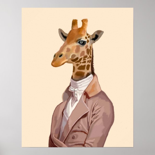 Poster Regency Giraffe (Frente)