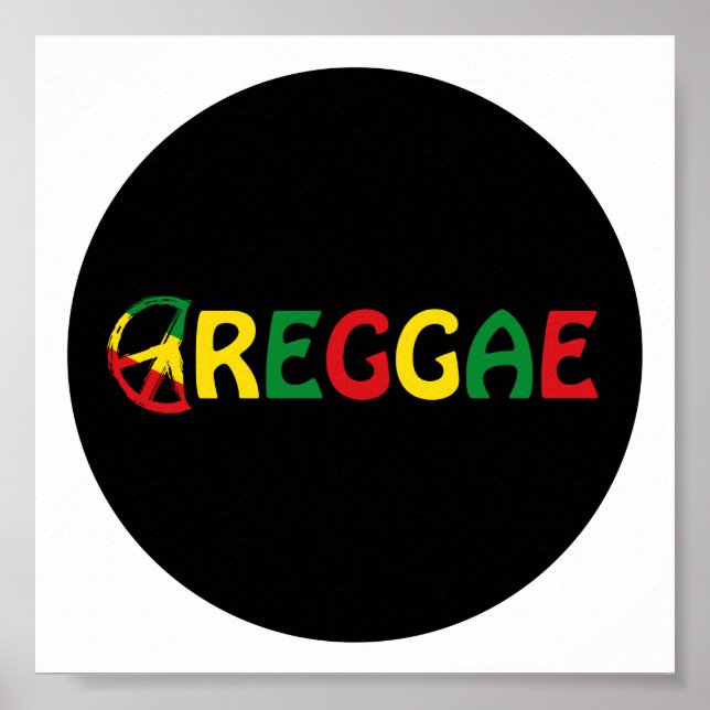 Poster Reggae Music (Frente)
