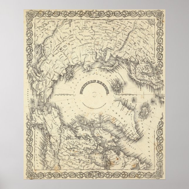 Póster Regiões do norte (Frente)