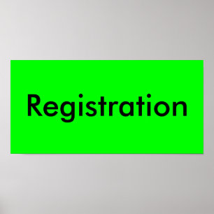 Póster Registro