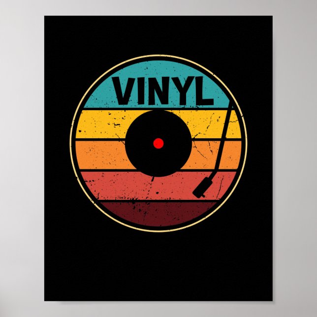 Poster Registro de Vinilo Retroativo - Registro de Vinila (Frente)