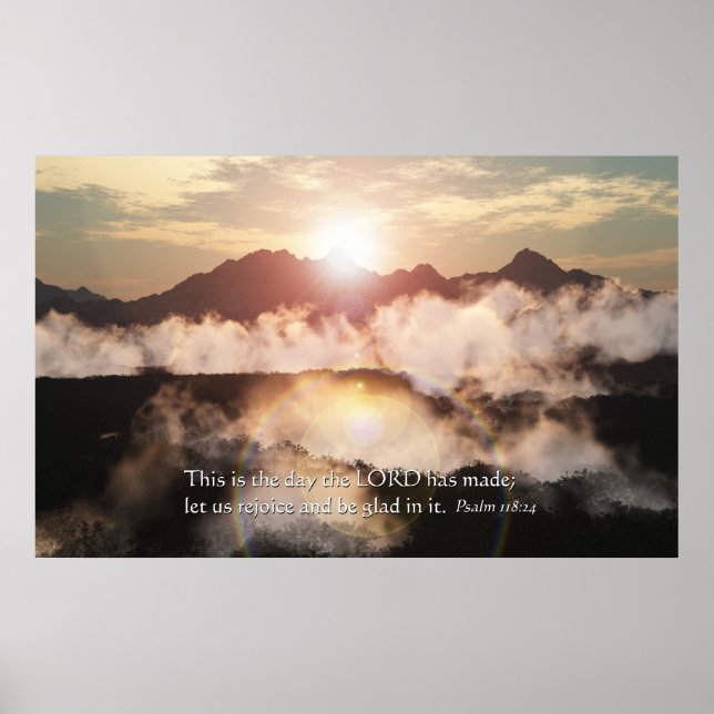 Póster Regozijemo-nos (Frente)