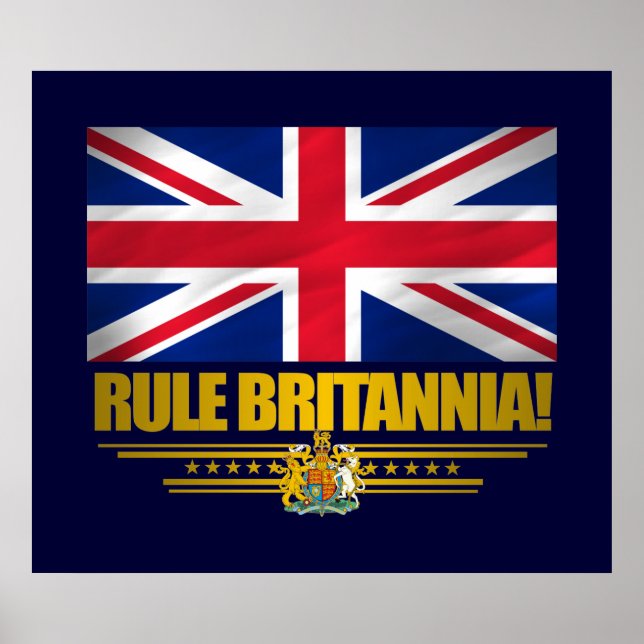 Poster Regra Britannia! (Frente)