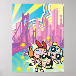 Poster Regra de Raparigas Powerpuff