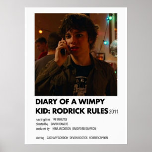 Poster Regras de Rodrick