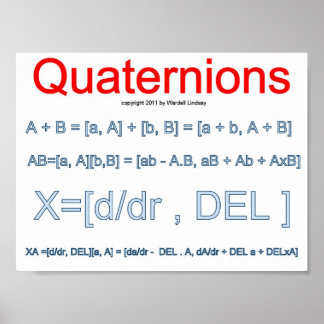 Póster Regras matemáticas!