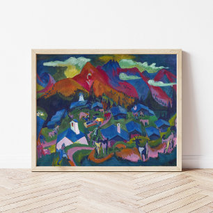 Poster Regresso dos animais Ernst Ludwig Kirchner