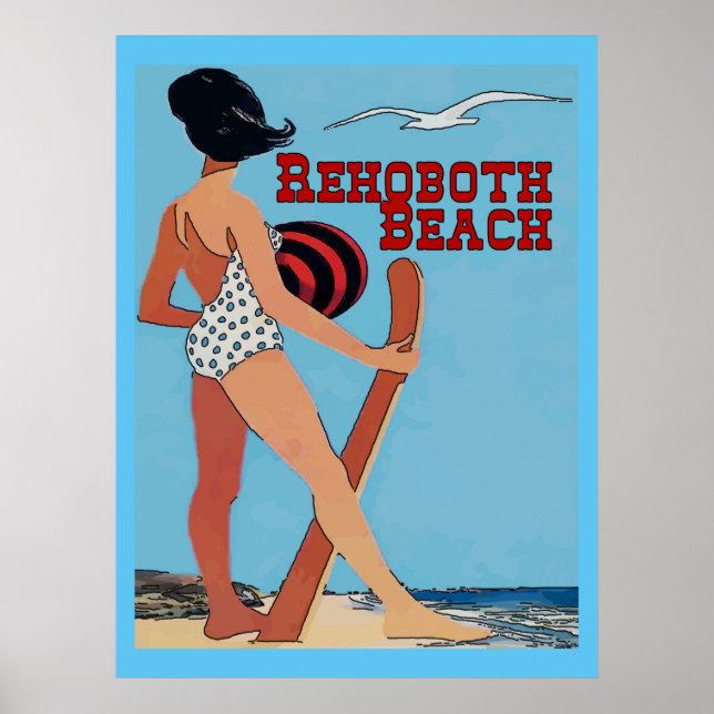Póster Rehoboth Beach (Frente)