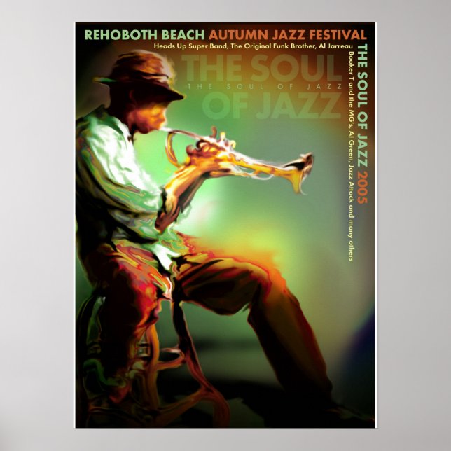 Póster Rehoboth Beach Autumn Jazz Fest 2005 (Frente)