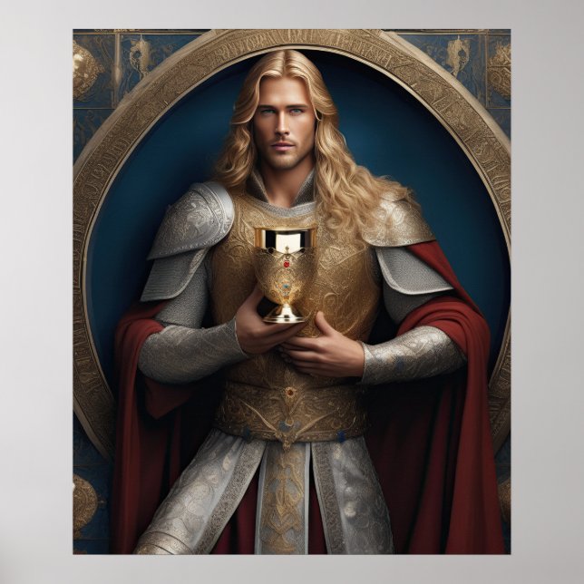 Poster Rei Arthur E O Santo Graal (Frente)