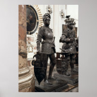 Rei Arthur, estátua do túmulo de Maximilian
