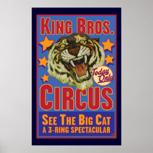 Poster Rei Bros. Circo