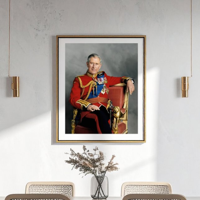 Póster Rei Charles III (Criador carregado)