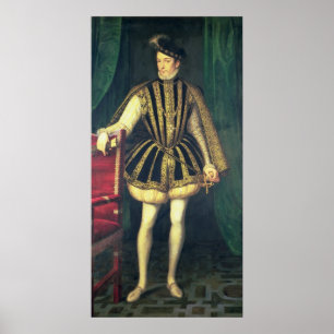 Poster Rei Charles IX de France, c.1565