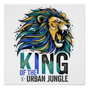 Póster Rei da Selva Urbana