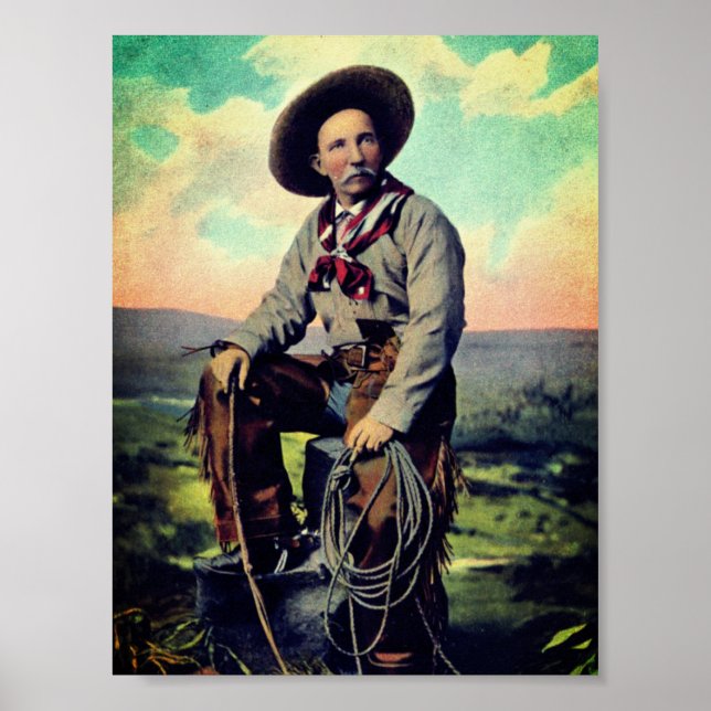 Poster Rei das Planícies (c. 1907) (Frente)