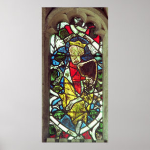 Póster Rei David, século XIV