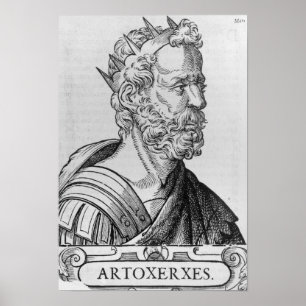 Póster Rei de Artaxerxes II de Persia