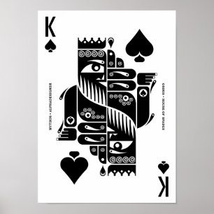 Poster Rei de Mythos Osiris das pás
