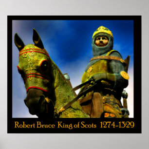Poster rei de robert bruce de escocês