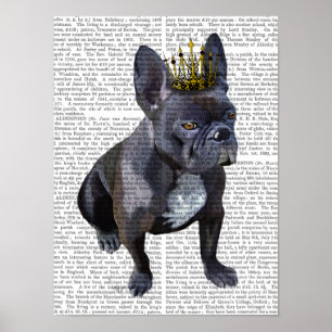 Poster Rei do Bulldog Francês