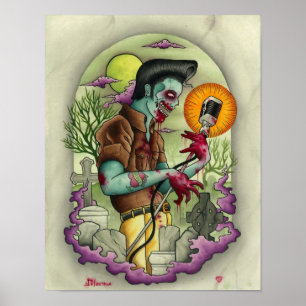 Póster Rei do zombi de Joey Ortega