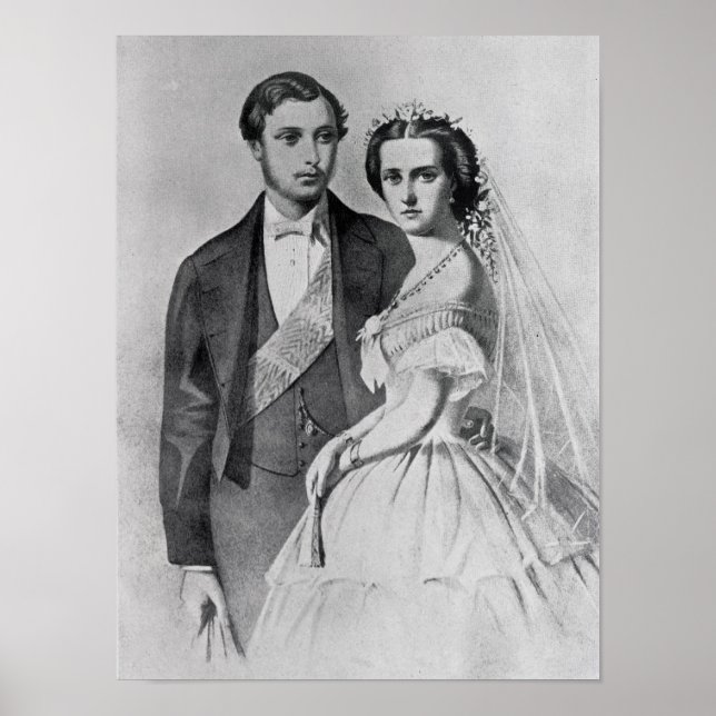 Poster Rei Edward e Rainha Alexandra (Frente)