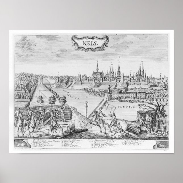 Poster Rei Frederick II da Prússia (Frente)