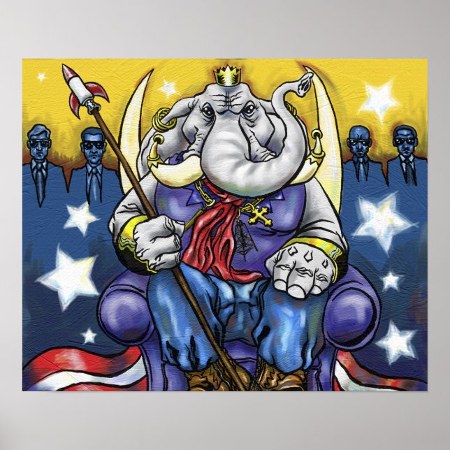 Poster Rei George (Frente)