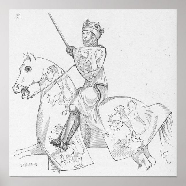 Póster Rei Inglês (Frente)