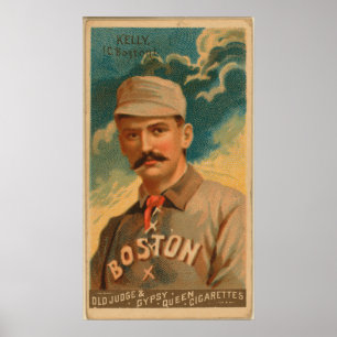 Poster Rei Kelly, Boston Beaneaters