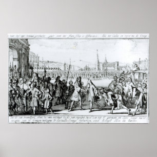Póster Rei Louis XIV